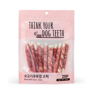 소고기 딩고 우유껌 스틱 20p