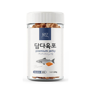 담다육포 연어 180g