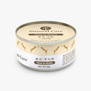 네츄럴코어 고양이 주식 캔 참치