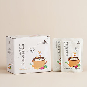 도그퓨어 영양닭 황태죽 85g
