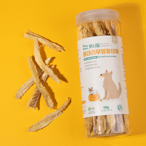 펫시밀 용대리 무염 황태채 100g