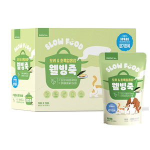 웰빙죽 오리&초록잎홍합 120g
