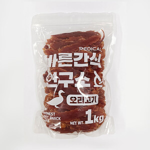 바른간식연구소 오리가슴살1kg
