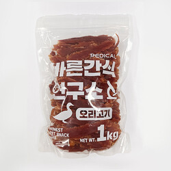 바른간식연구소 오리가슴살1kg